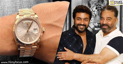 Kamal Haasan gifts his Rolex watch worth .